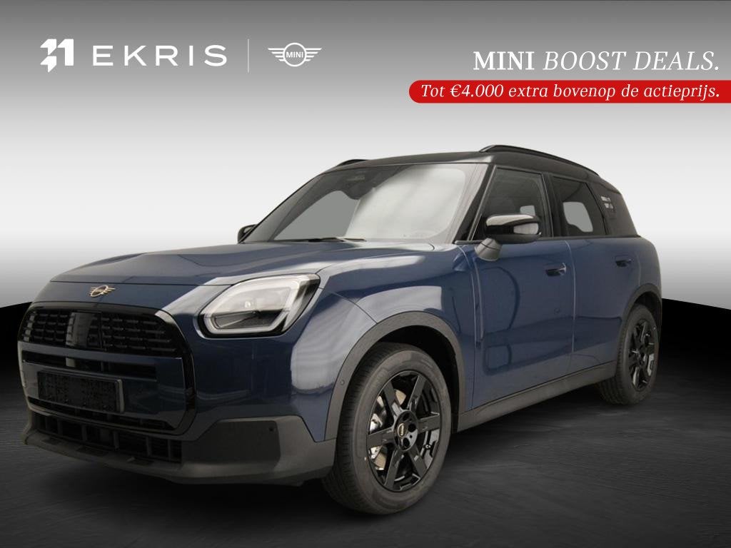 MINI Countryman 1.5 C Classic Trim | Pakket S | Stuurwielran, Auto's, Blauw, Leder en Stof, Bedrijf, Nieuw