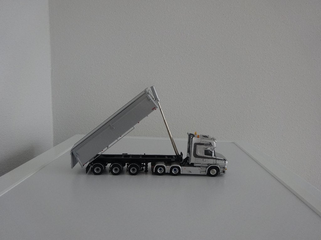 Scania Torpedo Huizinga Transport met kipper trailer ., Verzenden, Nieuw, Bus of Vrachtwagen, Wsi