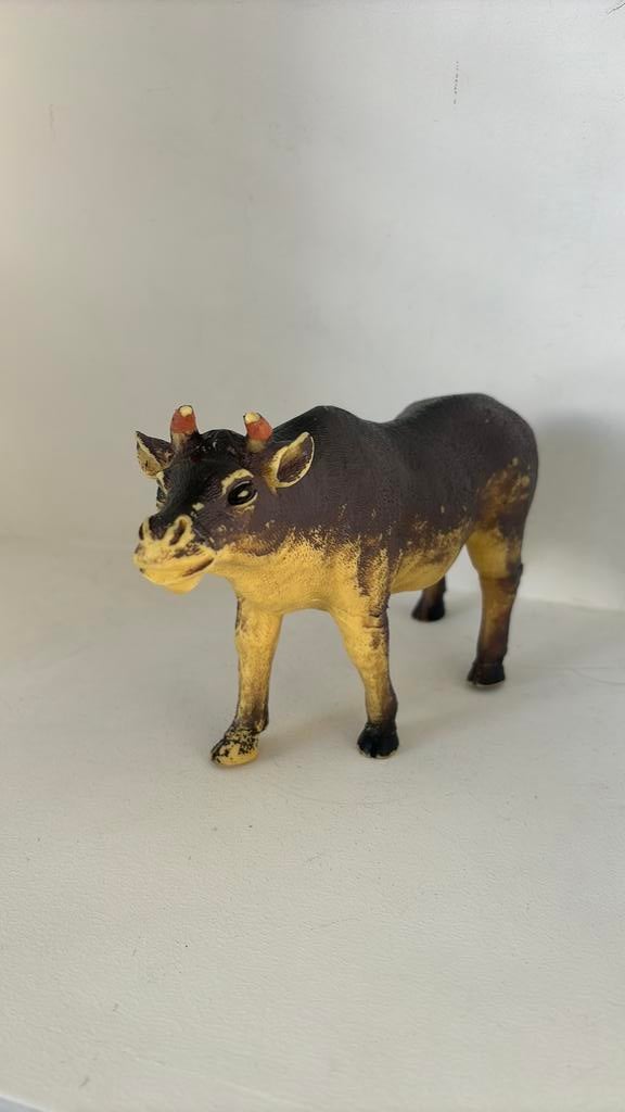Koe figuur, Ophalen of Verzenden, Zo goed als nieuw, Boerderijdier, Beeldje of Figuurtje