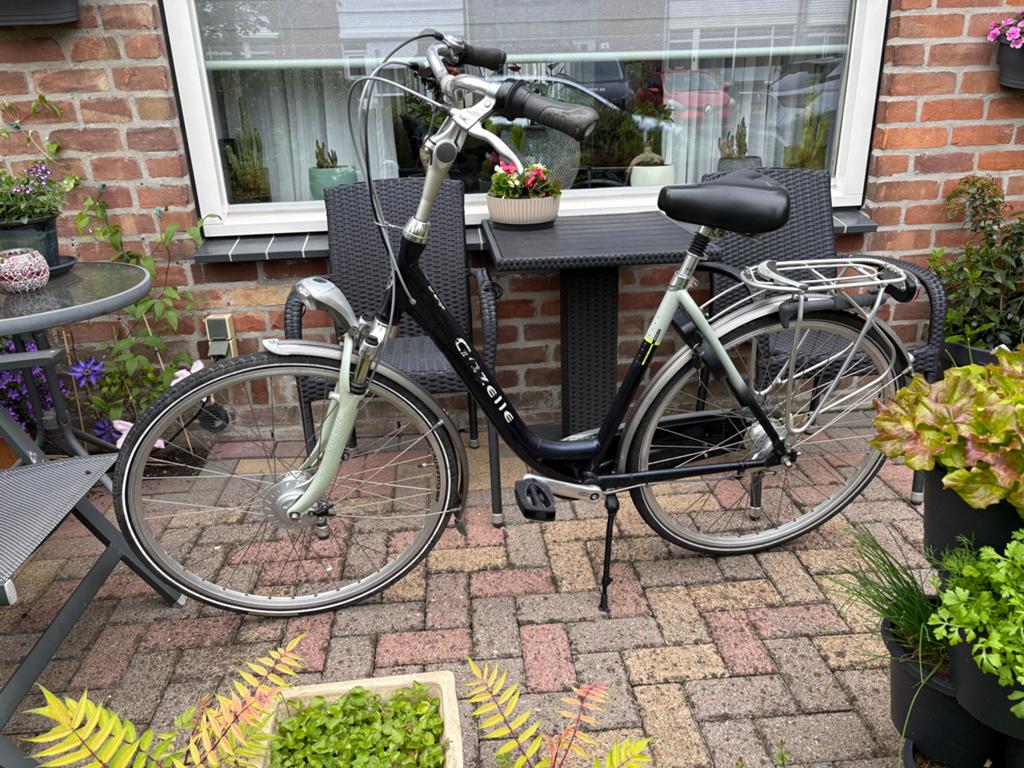 Gazelle damesfiets, framehoogte 53 cm, Ophalen, Gebruikt, Versnellingen, 50 tot 53 cm