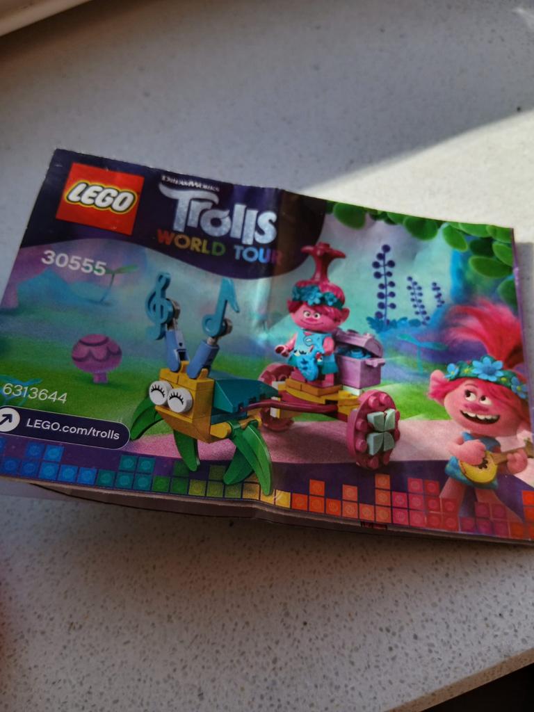 LEGO Trolls World Tour Poppy's Koets - 30555, Ophalen of Verzenden, Zo goed als nieuw, Complete set, Lego