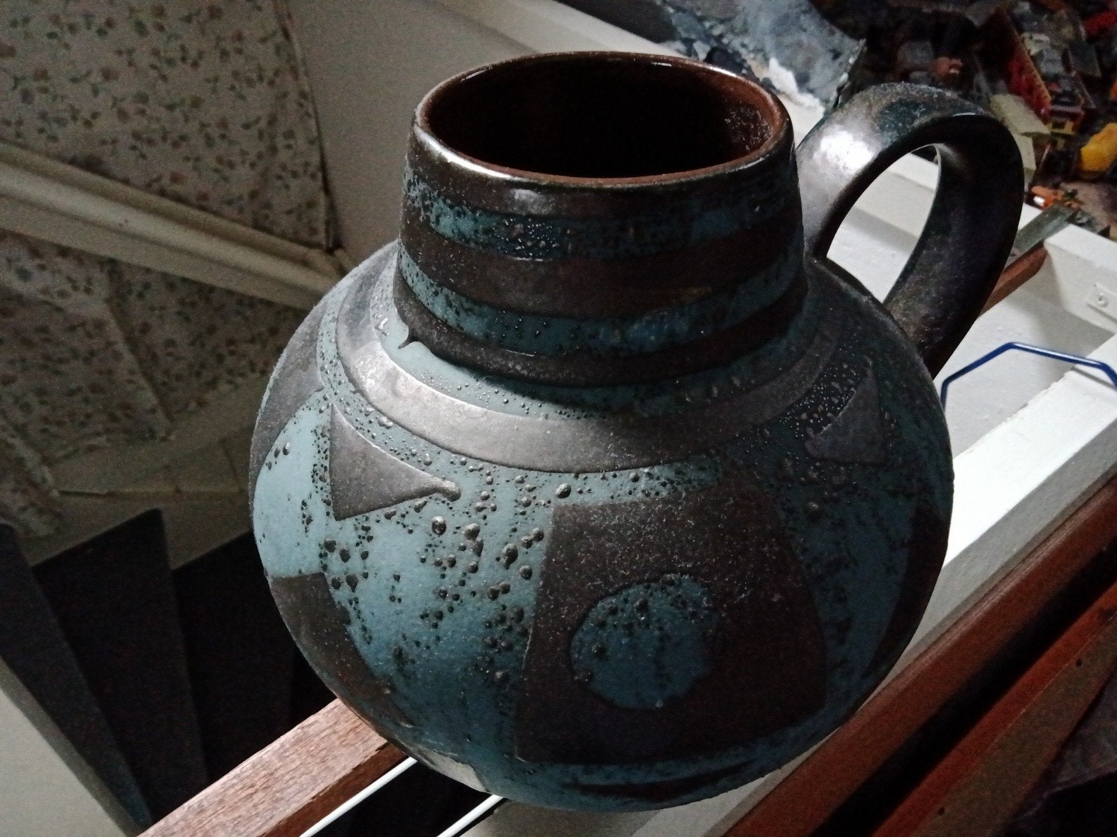 Te koop Carstens Tonnieshof vaas, Ophalen, Overige kleuren, Aardewerk of Porselein, Minder dan 50 cm