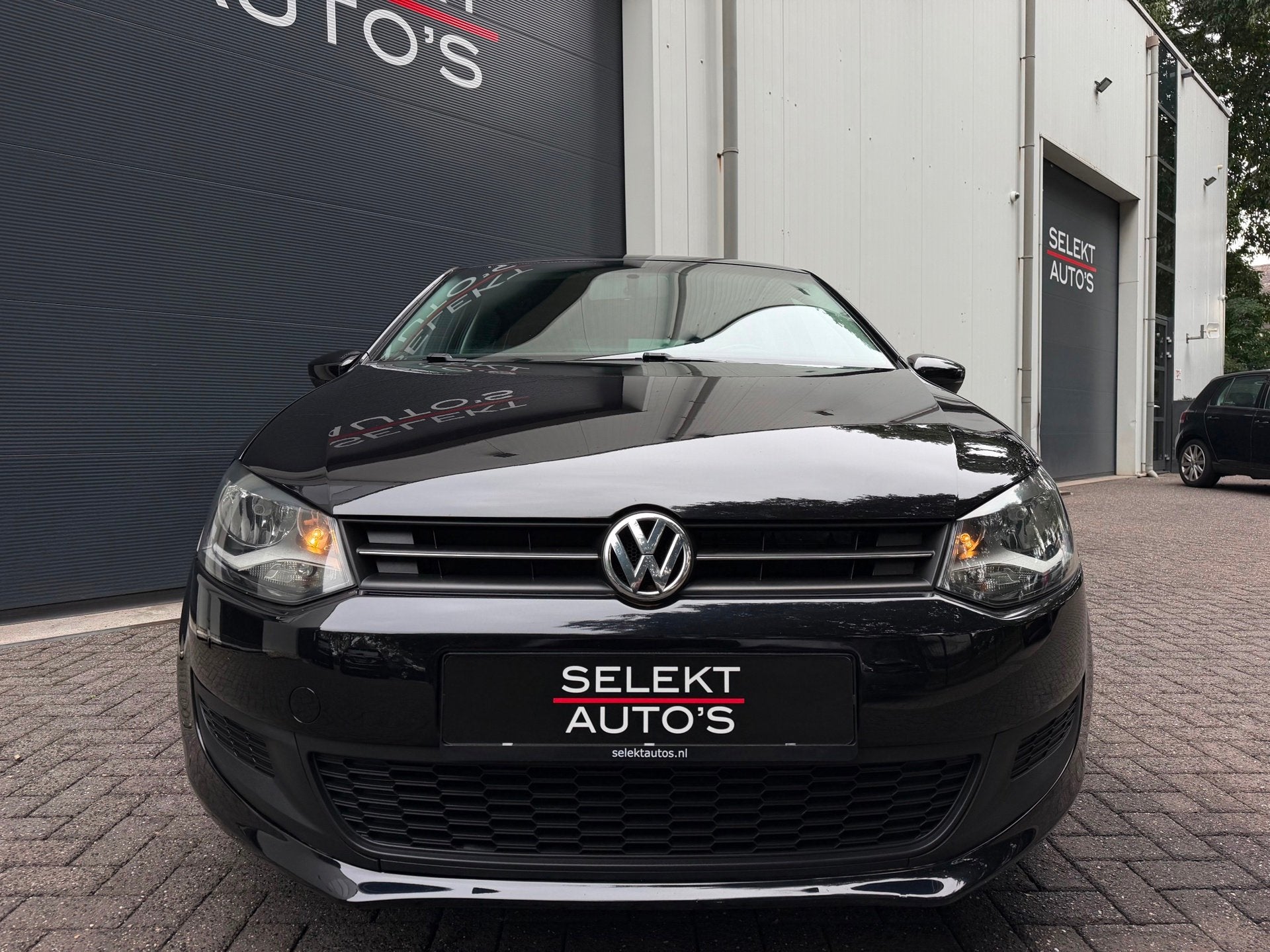 Volkswagen Polo 1.4-16V Comfortline 86 Pk Airco/Elekt Ramen/, Voorwielaandrijving, Zwart, 4 cilinders, Zwart