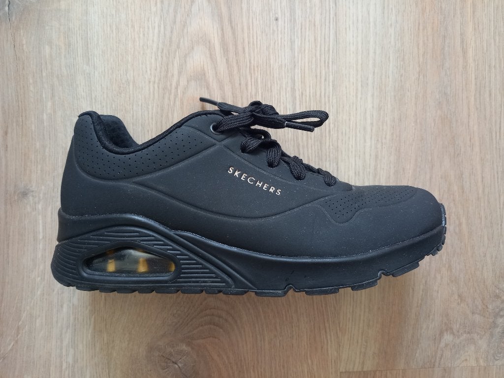 zwarte Skechers, Kleding | Dames, Schoenen, Skechers, Zwart, Ophalen of Verzenden, Sneakers of Gympen