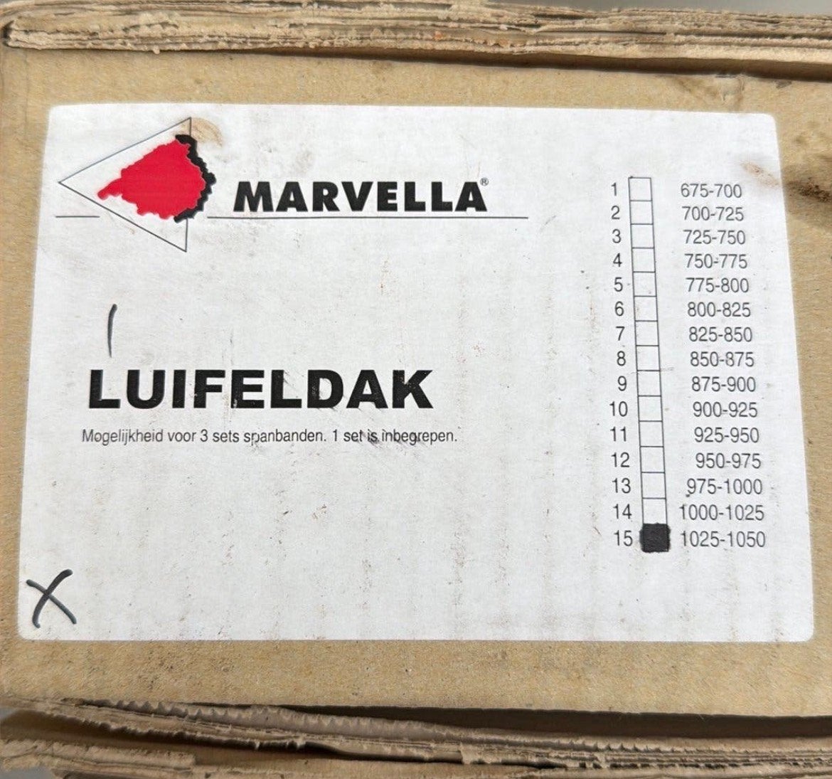 Luifel, Ophalen of Verzenden, Zo goed als nieuw