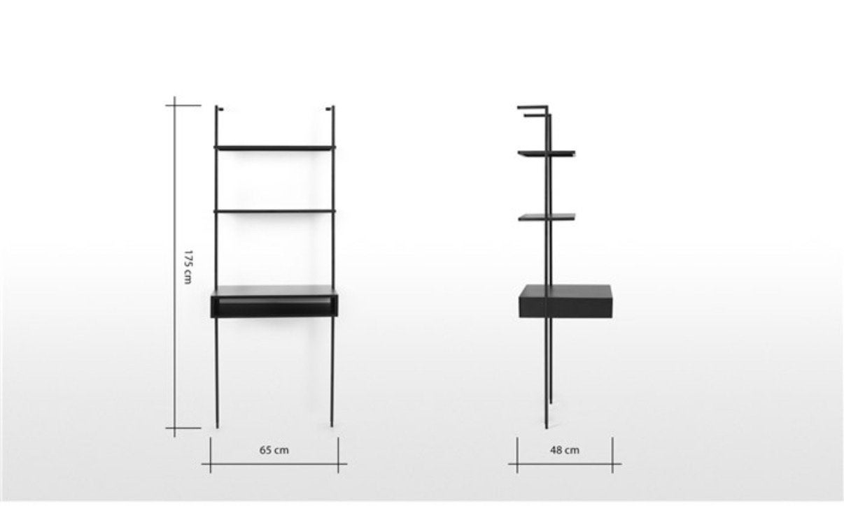 Bureau met plankjes te koop!