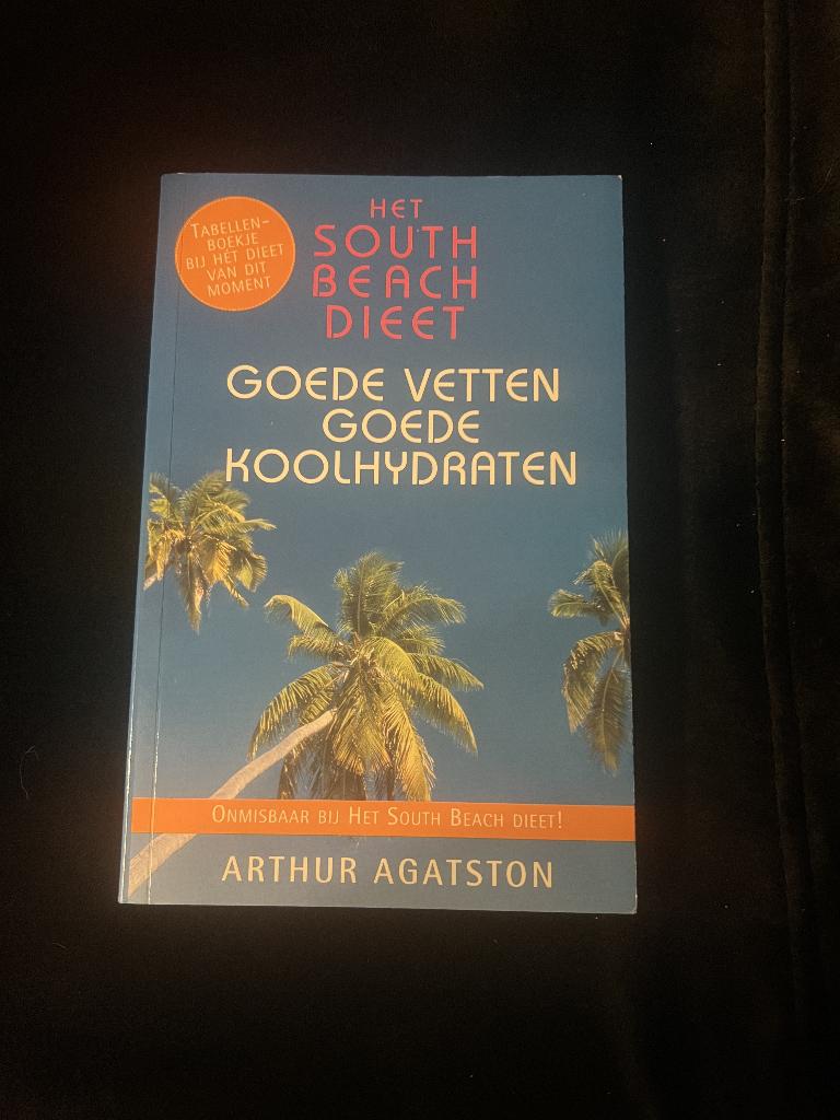 Nieuw tabellen boekje: het south Beach dieet, Dieet en Voeding, Nieuw, Ophalen of Verzenden, Arthur Agatston