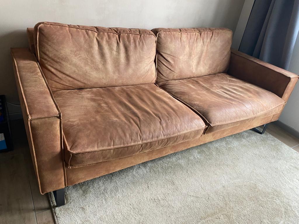 Bank, Ophalen, Gebruikt, Driepersoons, 200 tot 250 cm