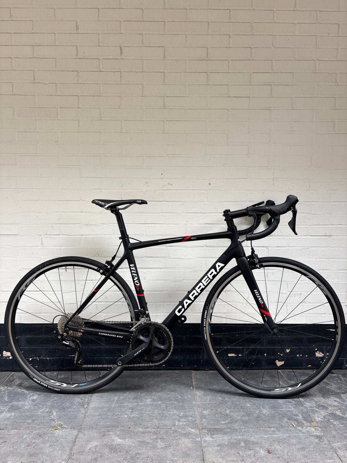Carrera Veleno Lite full carbon racefiets Shimano 105, Fietsen en Brommers, Fietsen | Racefietsen, 28 inch, Gebruikt, Carbon, Meer dan 20 versnellingen