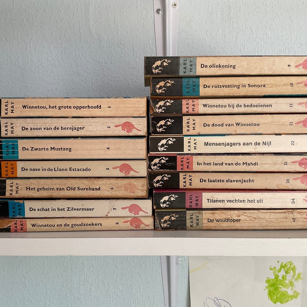 Karl May Boeken Collectie - Diverse Titels, Karl May, Meerdere stripboeken, Ophalen, Gelezen
