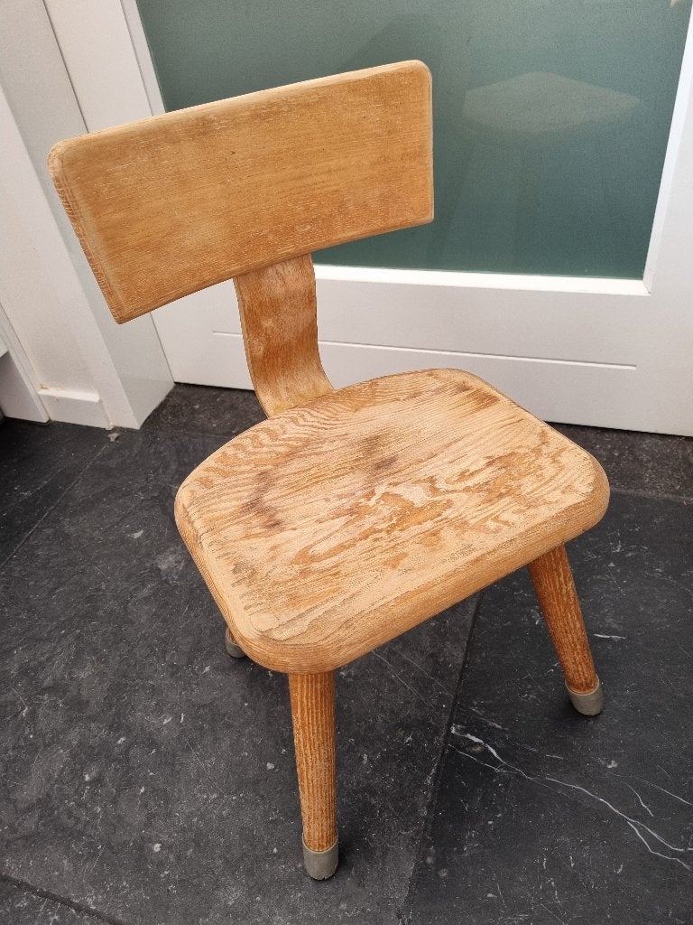 vintage peuterstoeltje, Kinderen en Baby's, Ophalen of Verzenden, Gebruikt, Stoel(en)