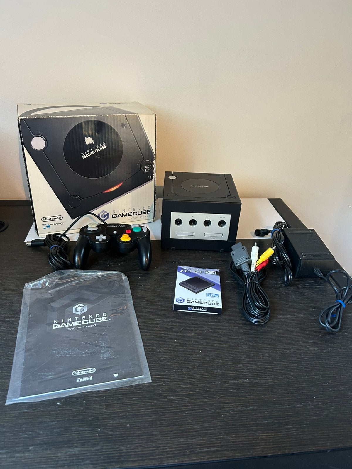 Nintendo GameCube helemaal compleet (Japans), Ophalen of Verzenden, Zo goed als nieuw, Zwart, Met 1 controller