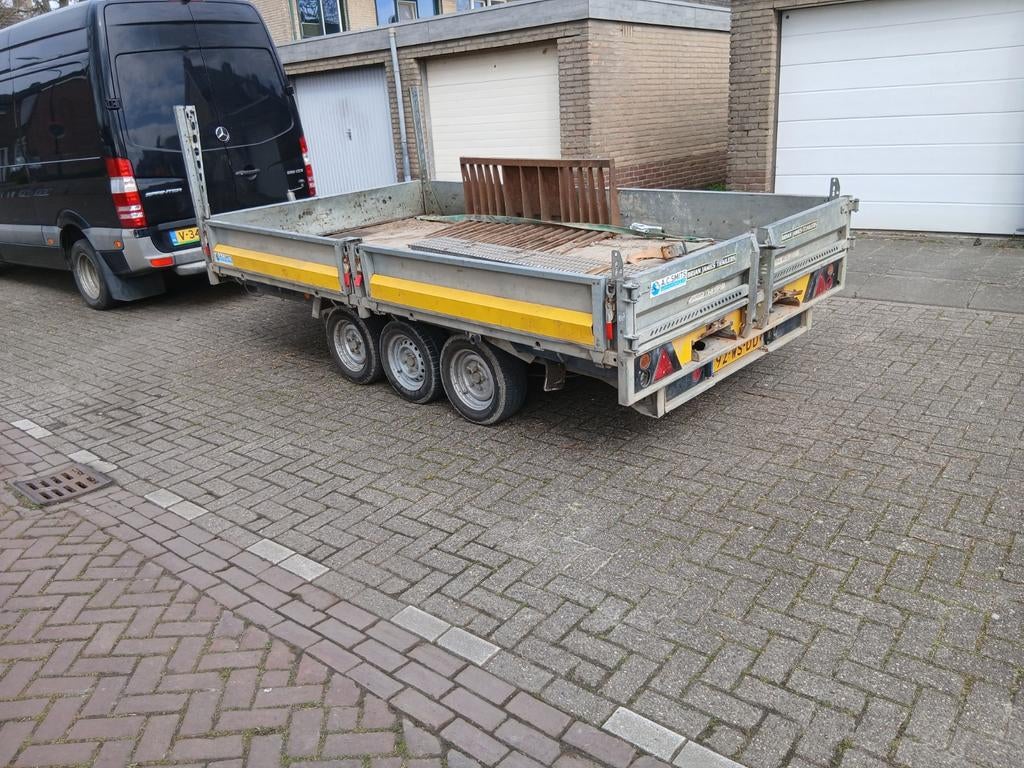 Aanhanger kipper 3500 kg, Ophalen of Verzenden