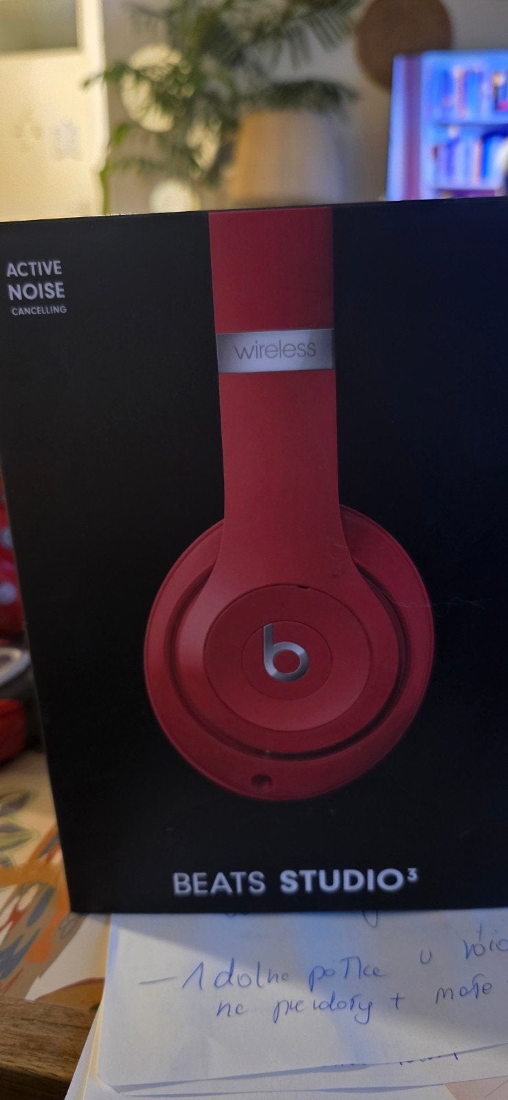 Beats Studio3 Wireless Koptelefoon (Rood) - NIEUW!, Beats, Nieuw, Ophalen of Verzenden, Over-ear