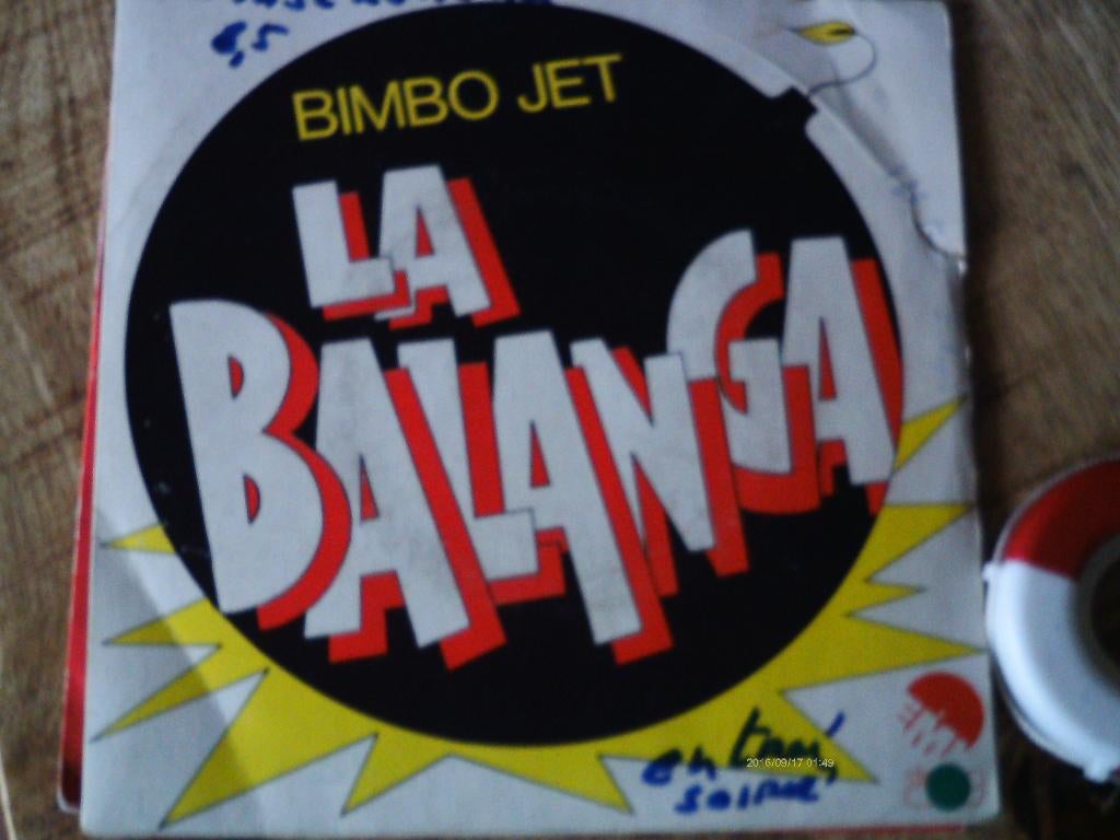 bimbo jet - la balanga 3mei, Cd's en Dvd's, Vinyl Singles, 7 inch, Single, Ophalen of Verzenden, Pop