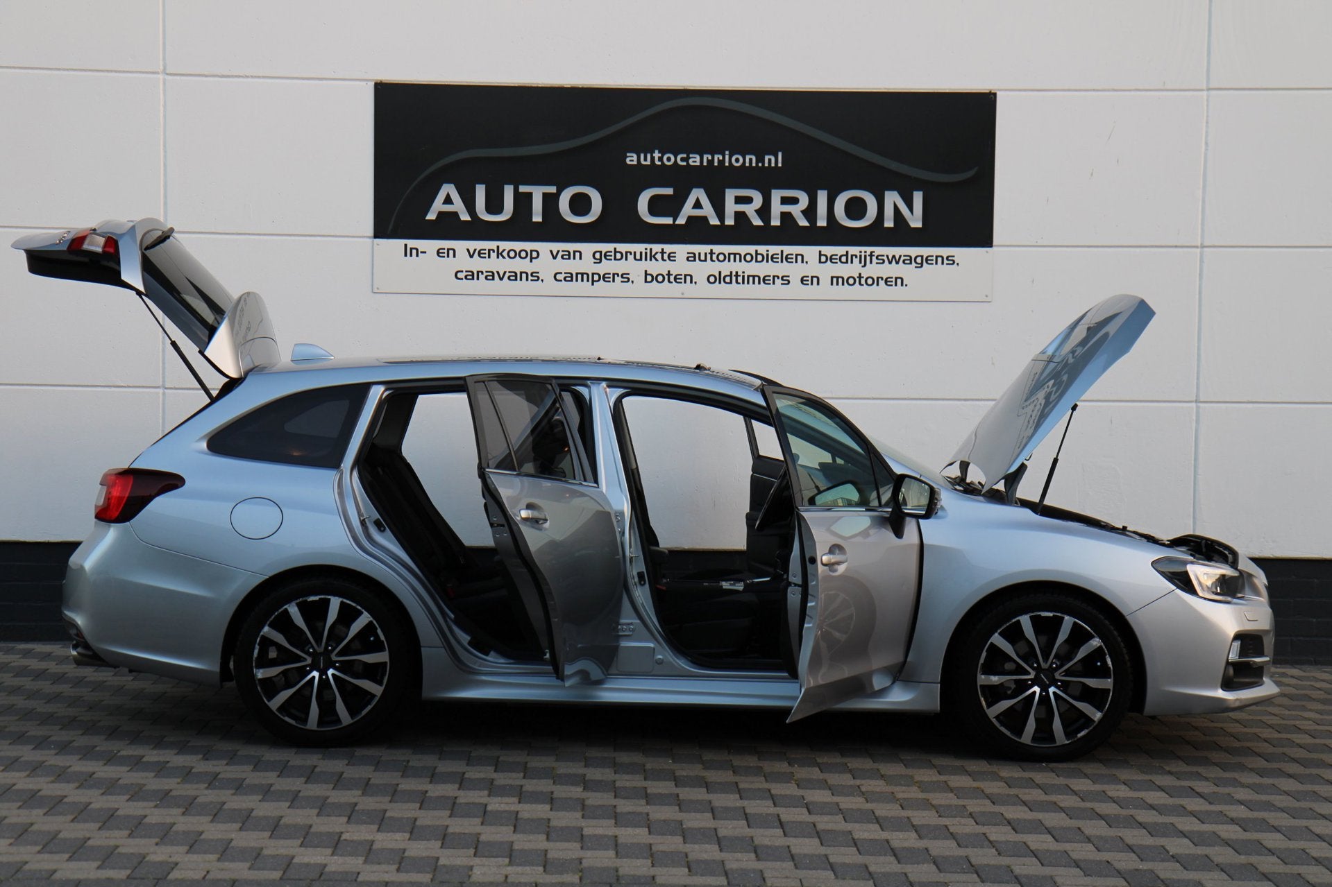 Subaru Levorg 1.6 GT Schuifdak Trekhaak goed onderhouden !, Auto's, Automaat, Dealer onderhouden, Stof, Gebruikt