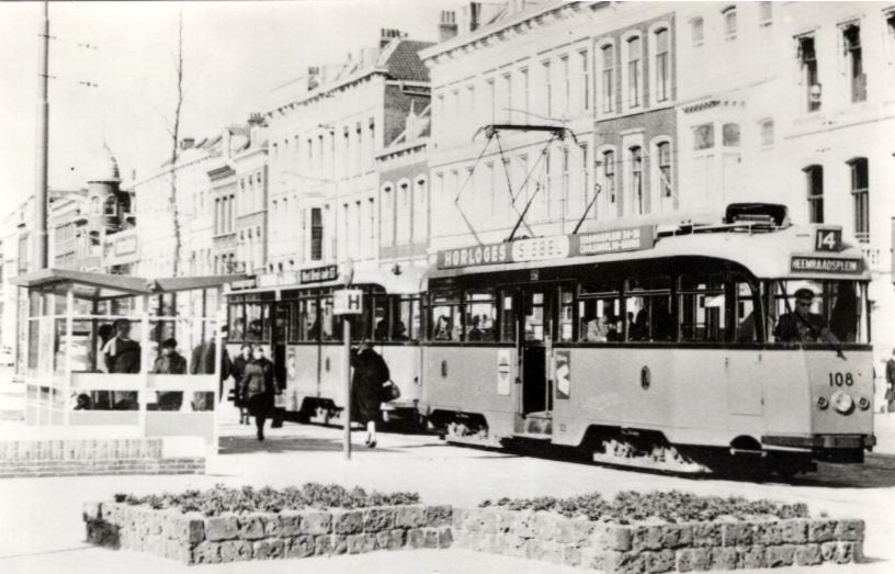 RET Mannenkoor Nr. 104 Tram, Verzamelen, Verzenden, 1960 tot 1980, Ongelopen, Zuid-Holland