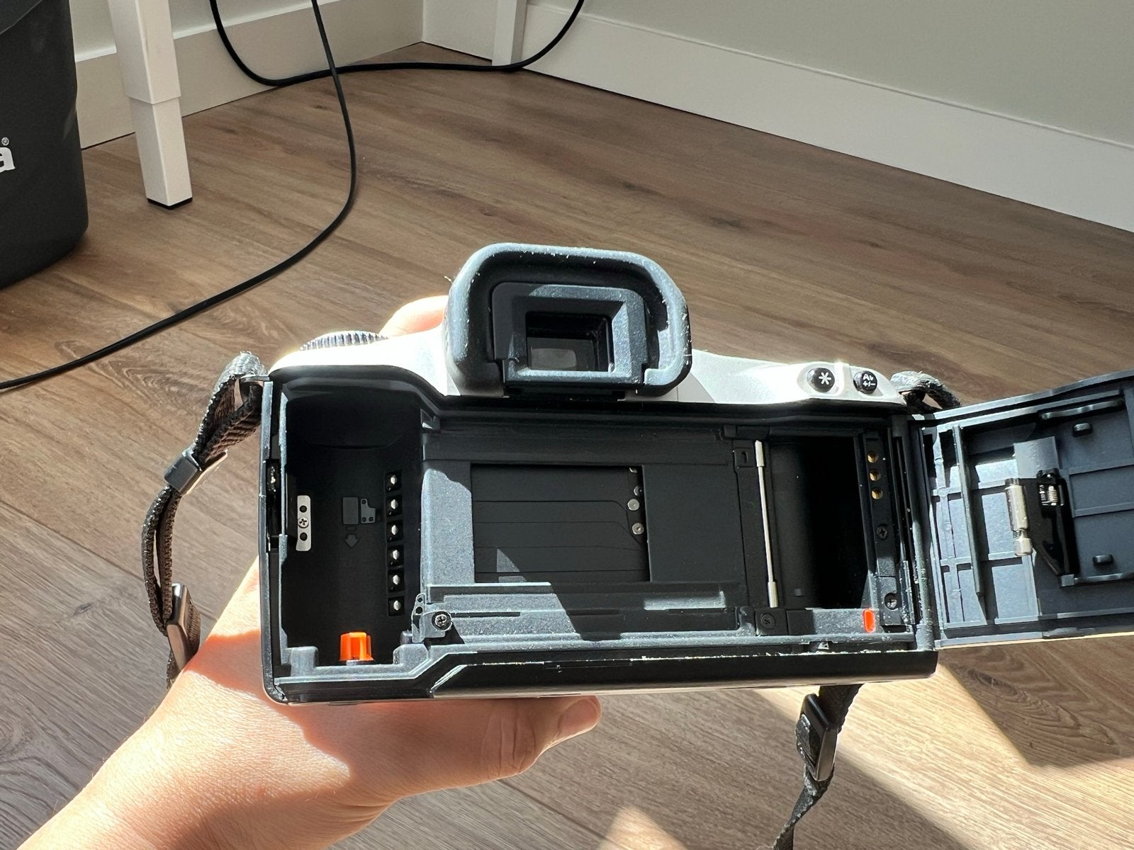 Canon EOS 300 Analoge Spiegelreflexcamera met Lens, Audio, Tv en Foto, Fotocamera's Analoog, Ophalen of Verzenden, Gebruikt, Spiegelreflex