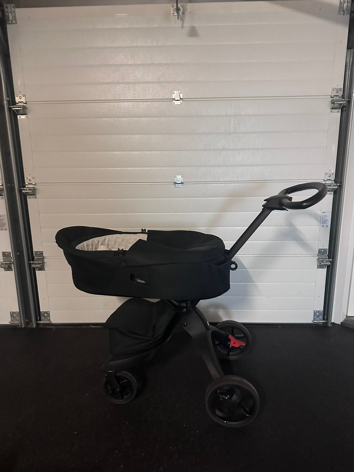 Stokke Kinderwagen + wieg + autostoel cybex, Ophalen, Zo goed als nieuw, Overige merken