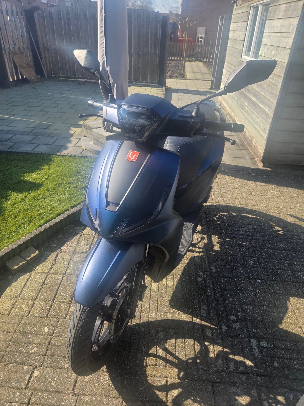 La Souris Grand Cruiser slechts 530 km gereden., Fietsen en Brommers, Ophalen, Maximaal 45 km/u, 49 cc, Zo goed als nieuw