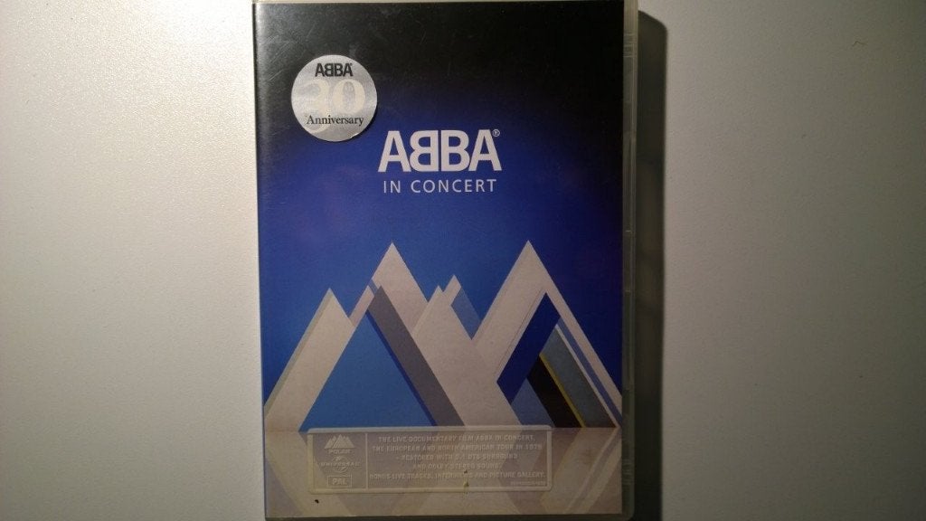 ABBA - In Concert (DVD), Alle leeftijden, Ophalen of Verzenden, Zo goed als nieuw, Concert