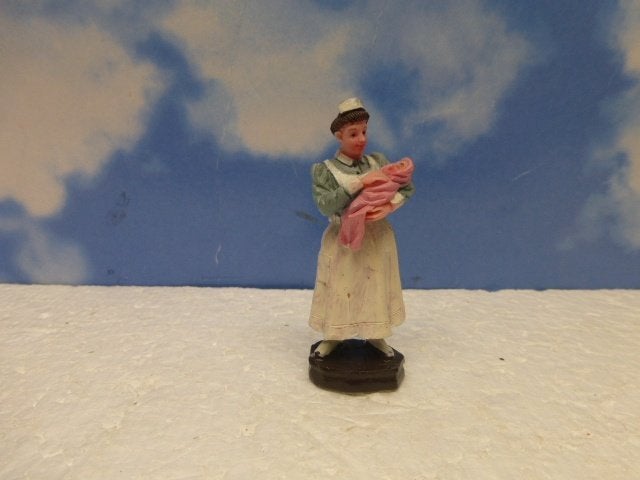 lemax Nurse kerstdorp poppetje figurine zuster accessoire, Diversen, Kerst, Zo goed als nieuw, Ophalen of Verzenden