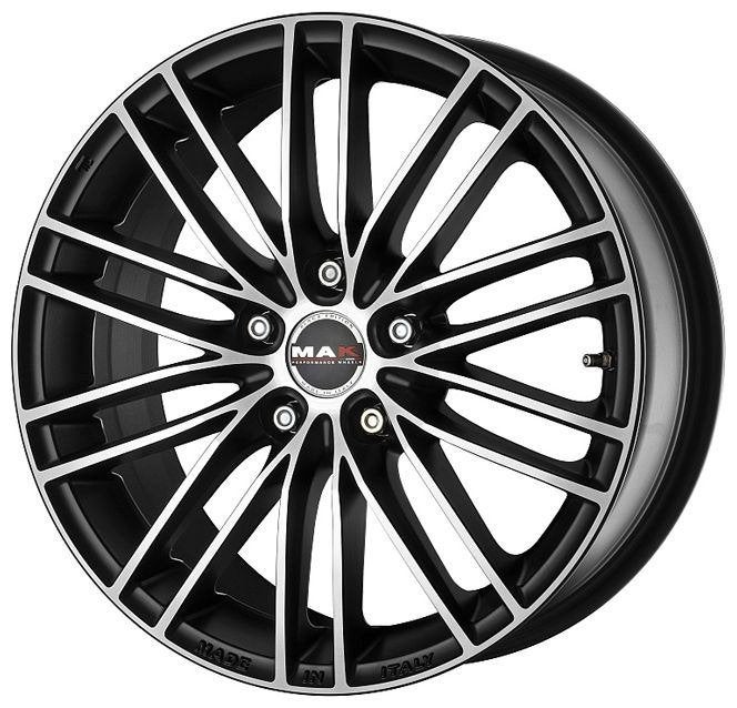 Exclusieve velgen MAK Rapide 8X17" Black Ice set 4 stuks, Ophalen, Gebruikt, Velg(en), 17 inch