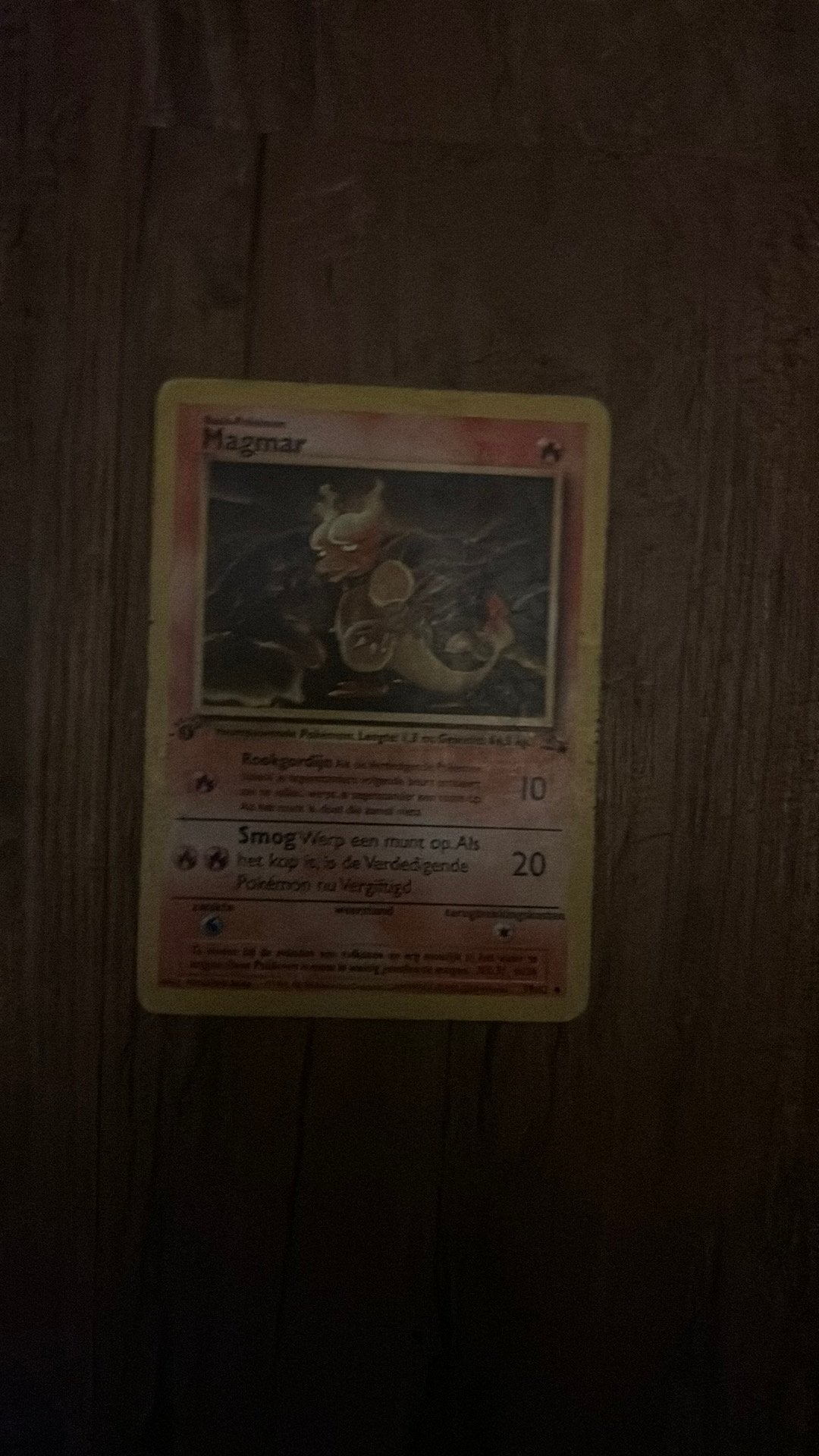 Magmar oude kaart, Hobby en Vrije tijd, Verzamelkaartspellen | Magic the Gathering, Ophalen of Verzenden, Zo goed als nieuw