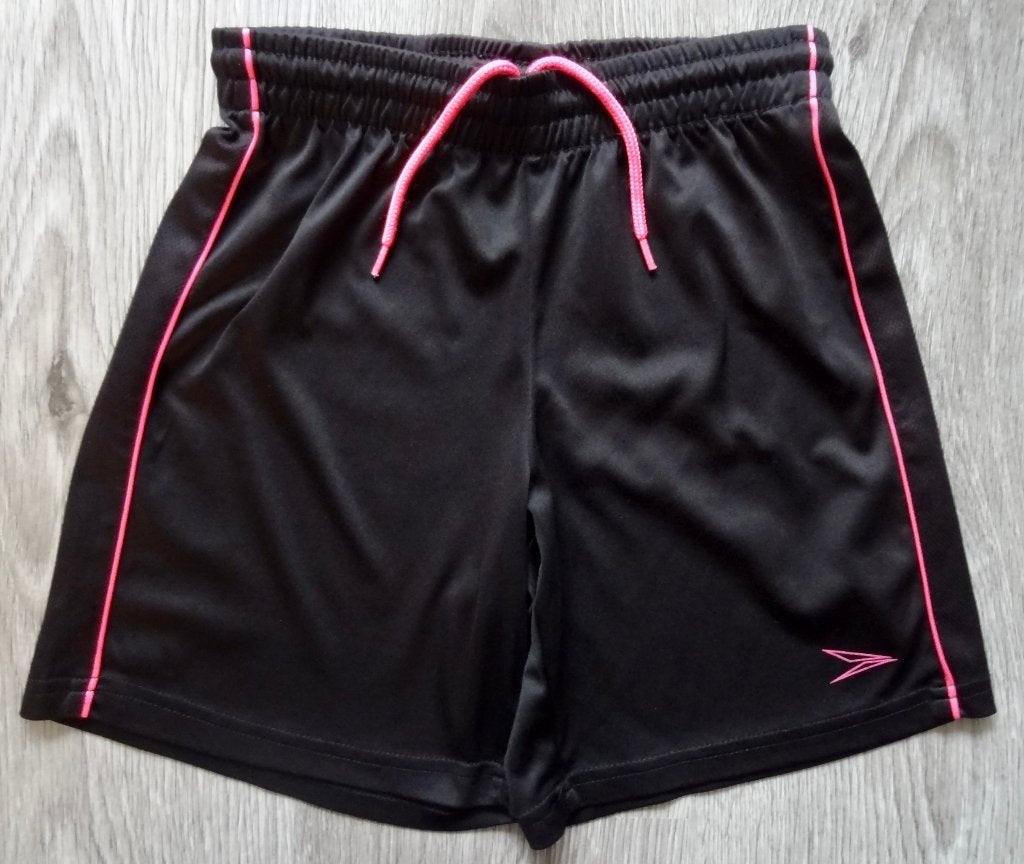 Zwart sportbroekje met roze lijn Dutchy maat 140, Kinderen en Baby's, Dutchy, Meisje, Sport- of Zwemkleding, Ophalen of Verzenden