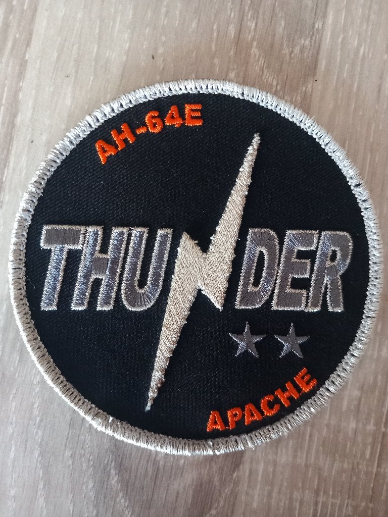 301sqn AH-64E thunder, Verzenden, Nieuw, Patch, Badge of Embleem