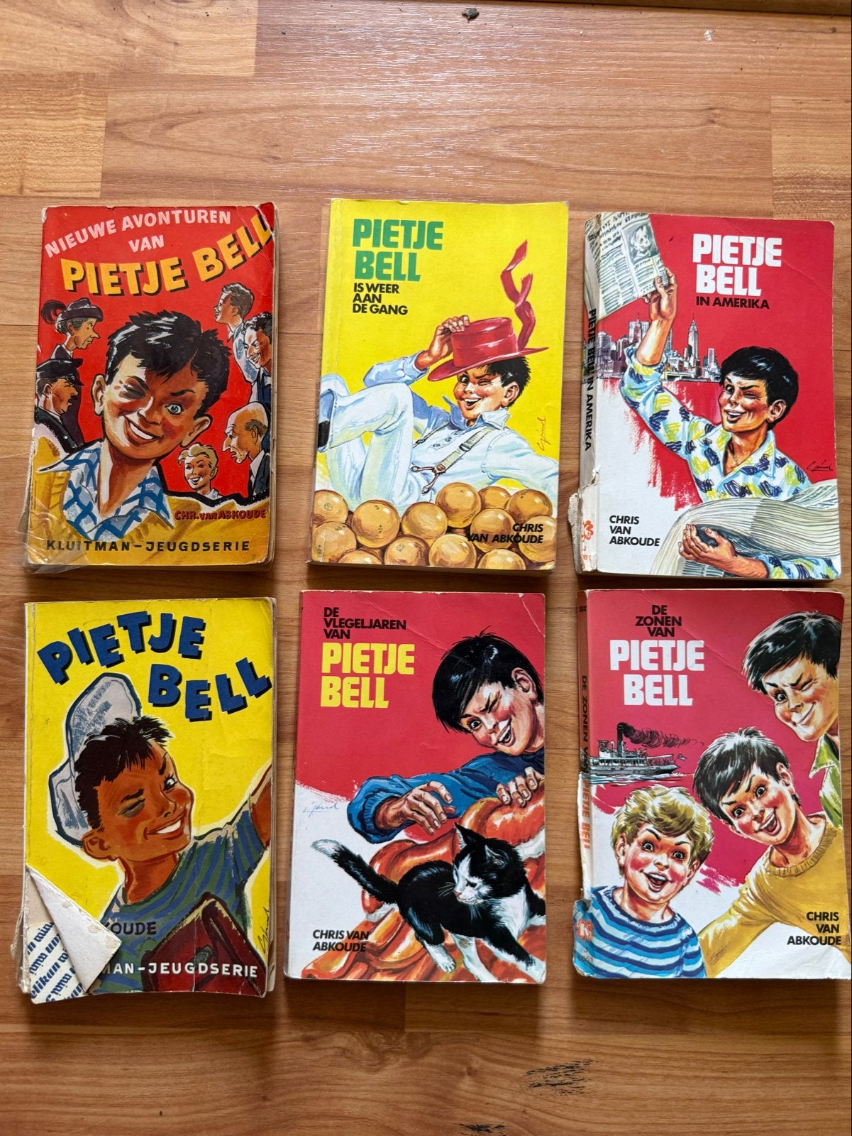 Pietje Bell Boeken - Set van 6 Klassieke Jeugdboeken, Ophalen, Gelezen, Fictie