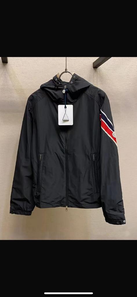 Moncler windbreaker, Ophalen of Verzenden, Zo goed als nieuw, Zwart