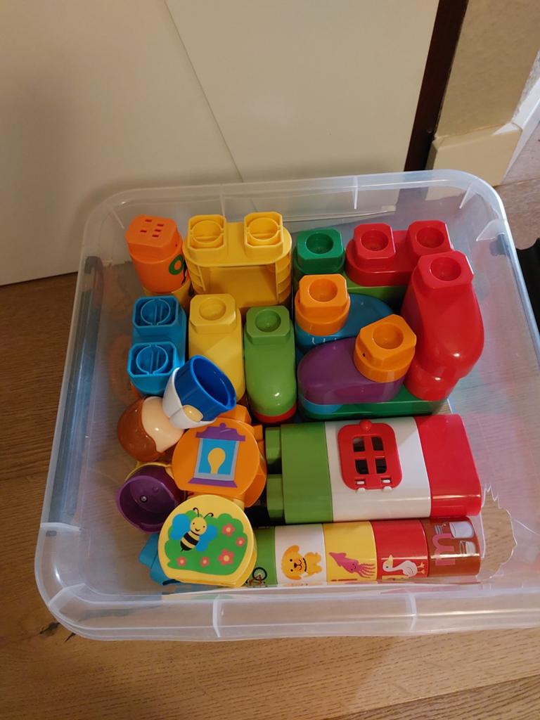 VTech Bla Bla Blocks/ blokken - Compleet met licht en geluid, Ophalen, Zo goed als nieuw