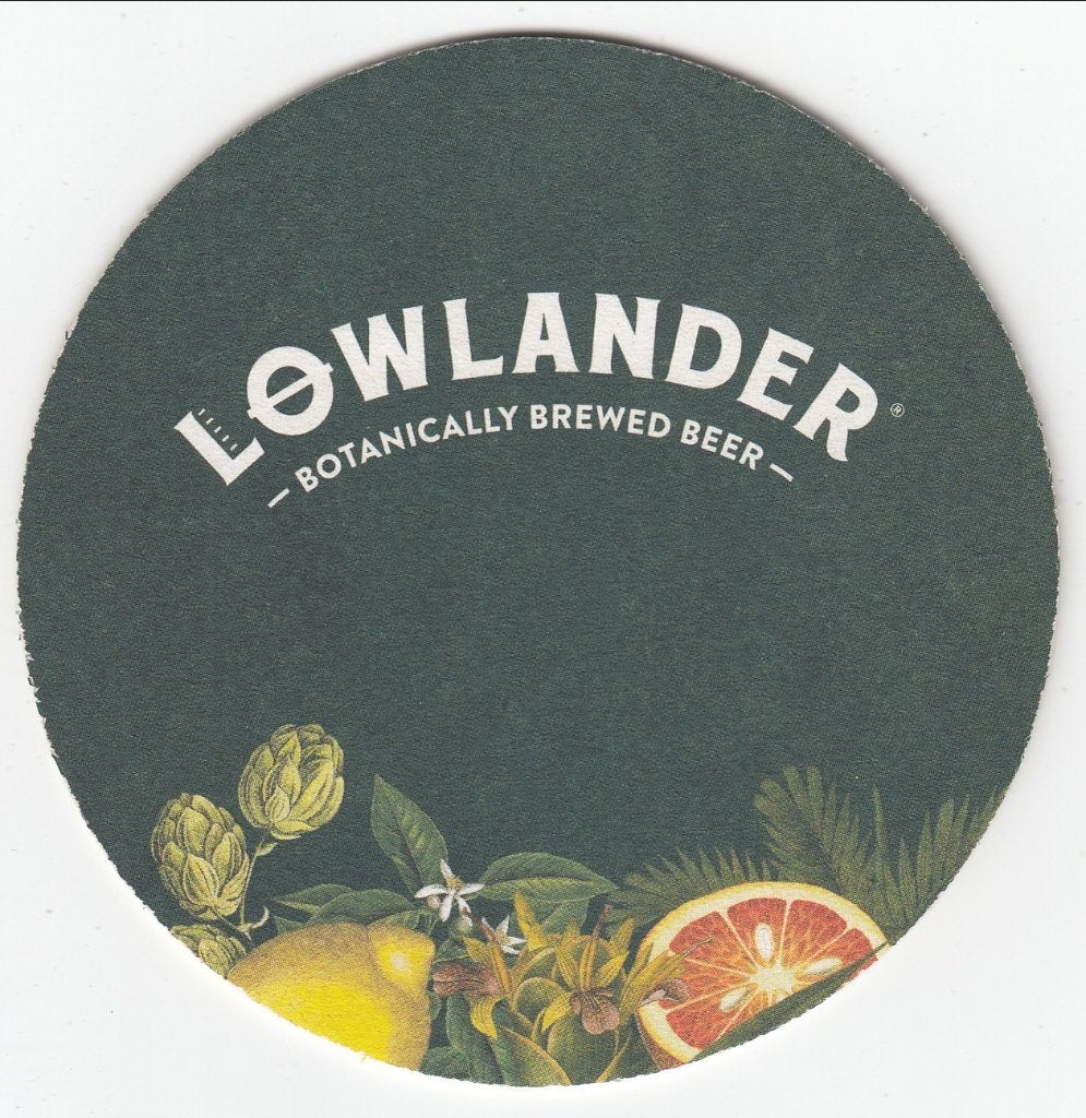 1 LOWLANDER BIERVILTJE, Verzenden, Gebruikt, Viltje(s), Overige merken