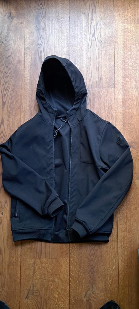 Airforce Softshell Jas Zwart Maat 12Y, Ophalen of Verzenden, Gebruikt, Airforce, Jongen of Meisje