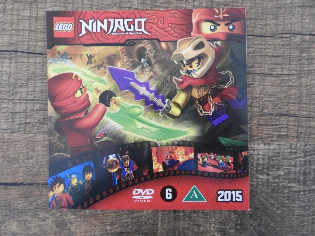 Lego DVD - Ninjago Masters of Spinjitzu, Gebruikt, Lego, Overige typen, Ophalen of Verzenden