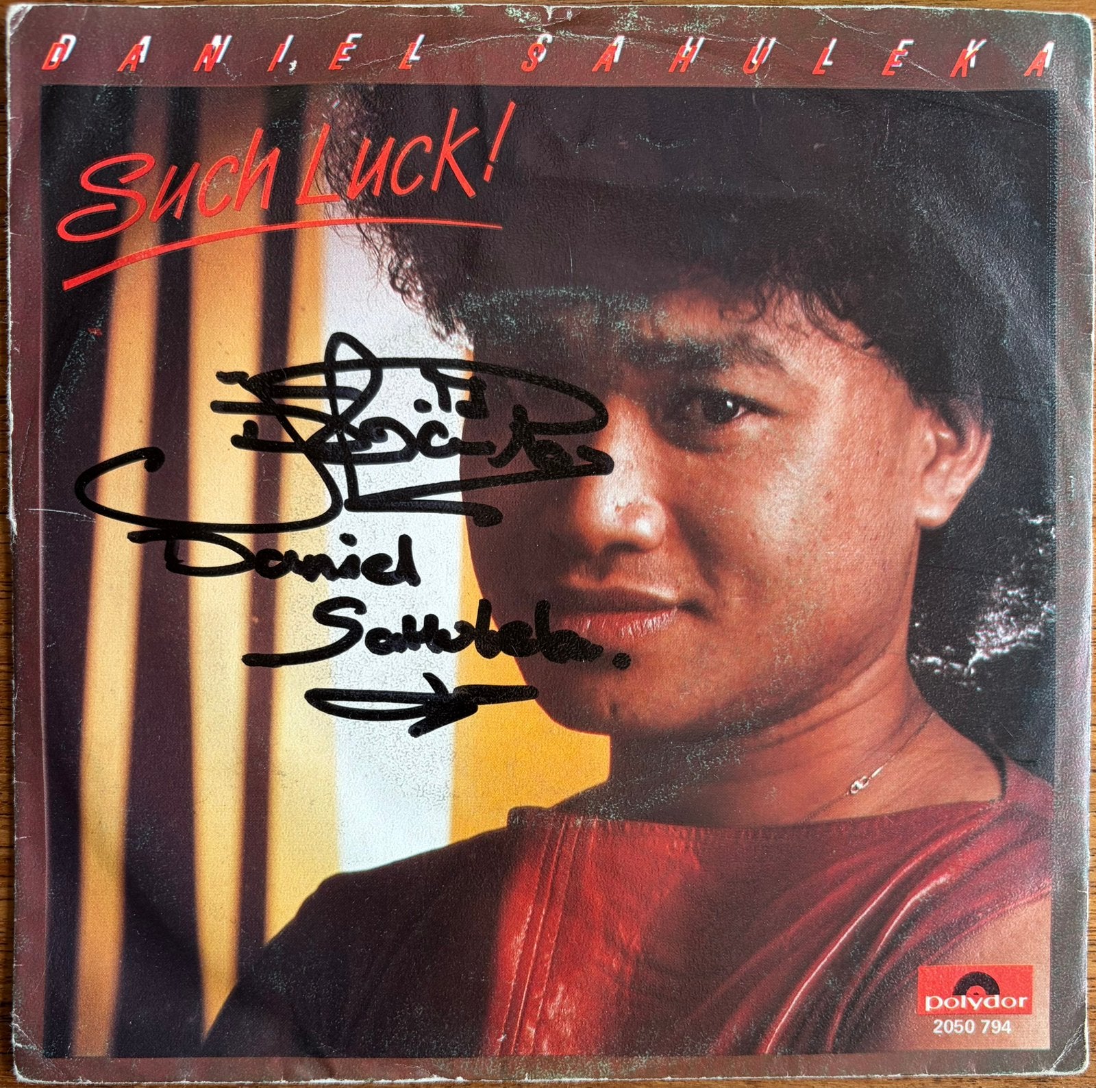 Nederpop single Daniel Sahuleka GESIGNEERD!, Ophalen of Verzenden, 7 inch, Pop