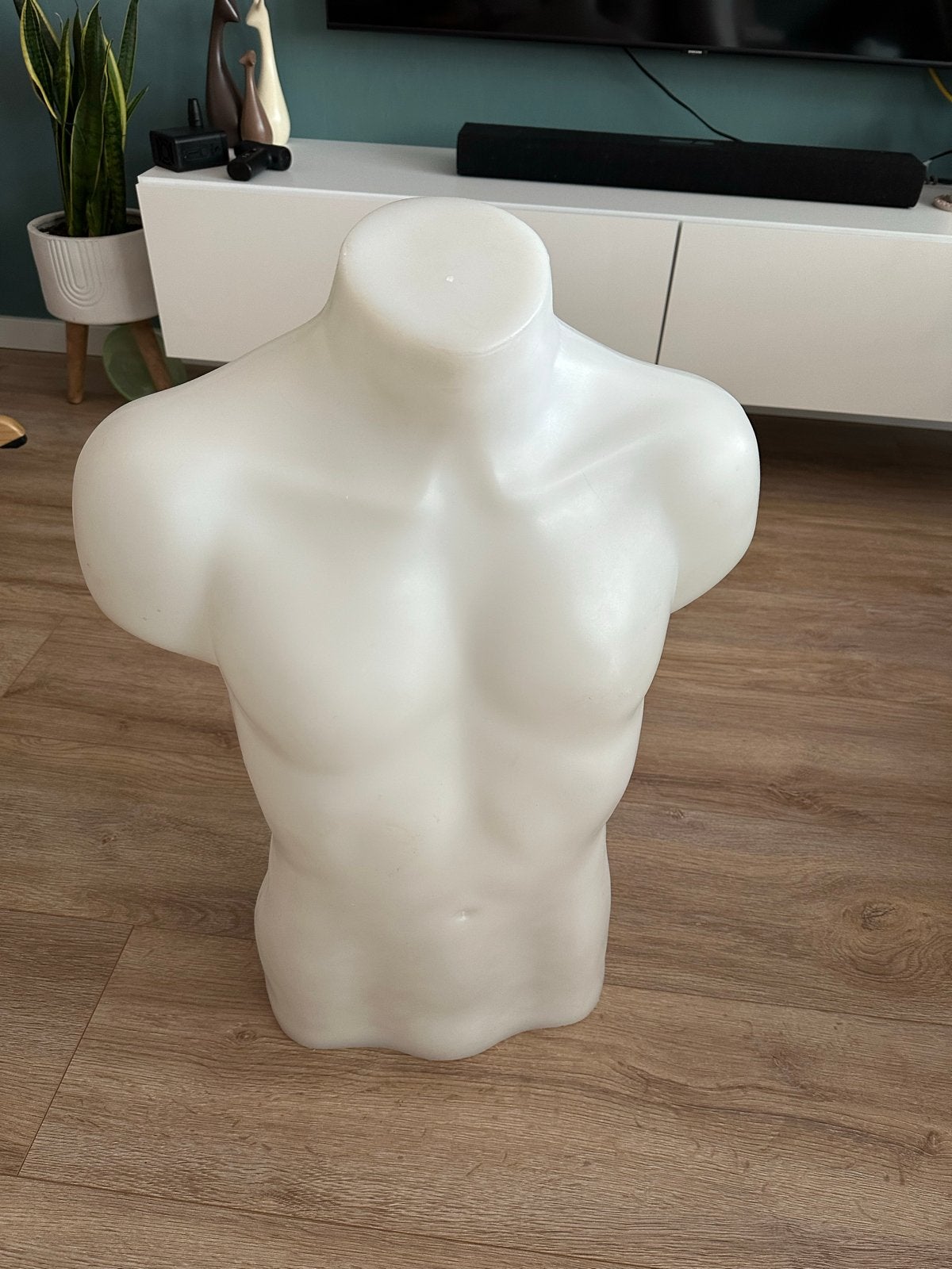 Witte kledingbuste / etalagepop voor Vinted/webshop, Hobby en Vrije tijd, Naaien en Fournituren, Zo goed als nieuw, Overige typen