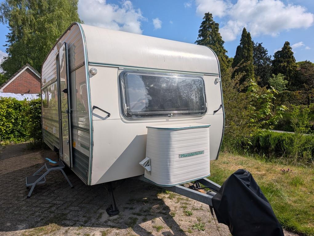 Prachtige vintage Münsterland, Caravans en Kamperen, Caravans, Particulier, tot en met 4, 750 - 1000 kg, Rondzit, LMC en Münsterland