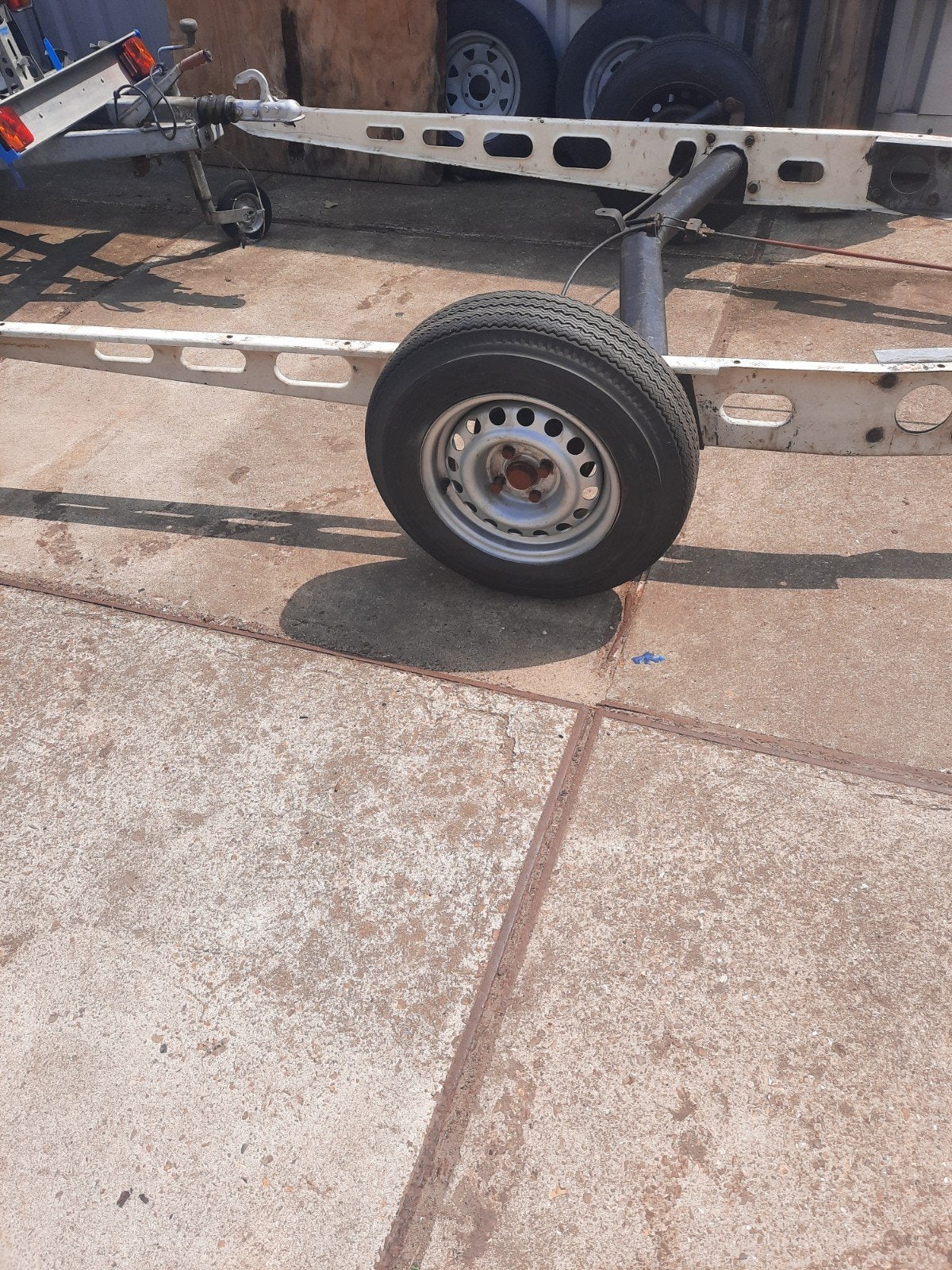 Onderstel, Auto diversen, Aanhangwagen-onderdelen, Ophalen of Verzenden
