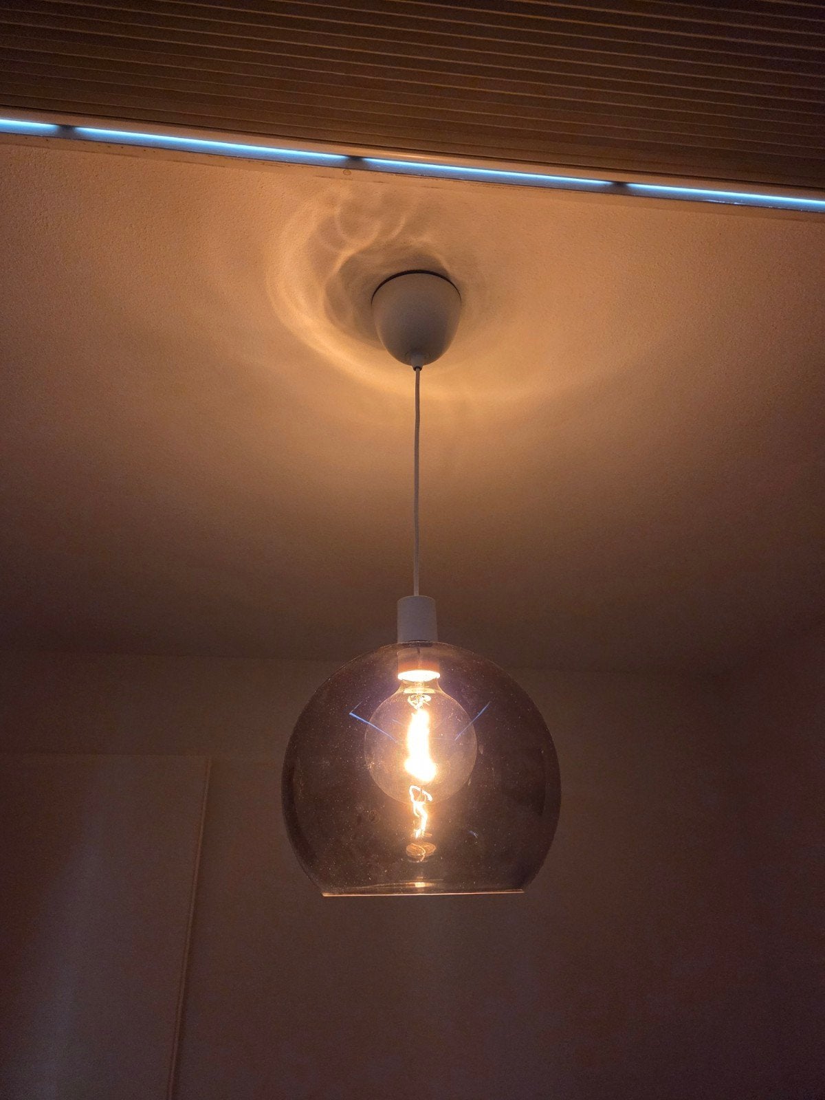 IKEA Jakobsbyn hanglamp met Molnart LED lamp (3-delig), Ophalen, Nieuw, E27 (groot), Modern, Scandinavisch, Sfeervol