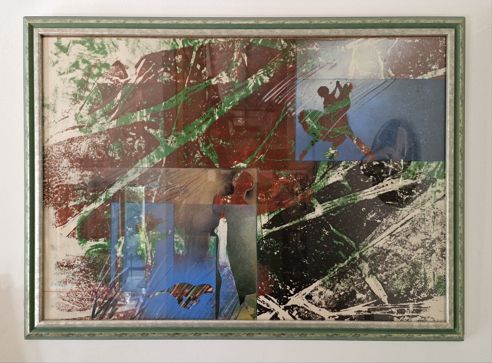 Prachtige grafische kunst van J.P. Amée, ingelijst, Ophalen