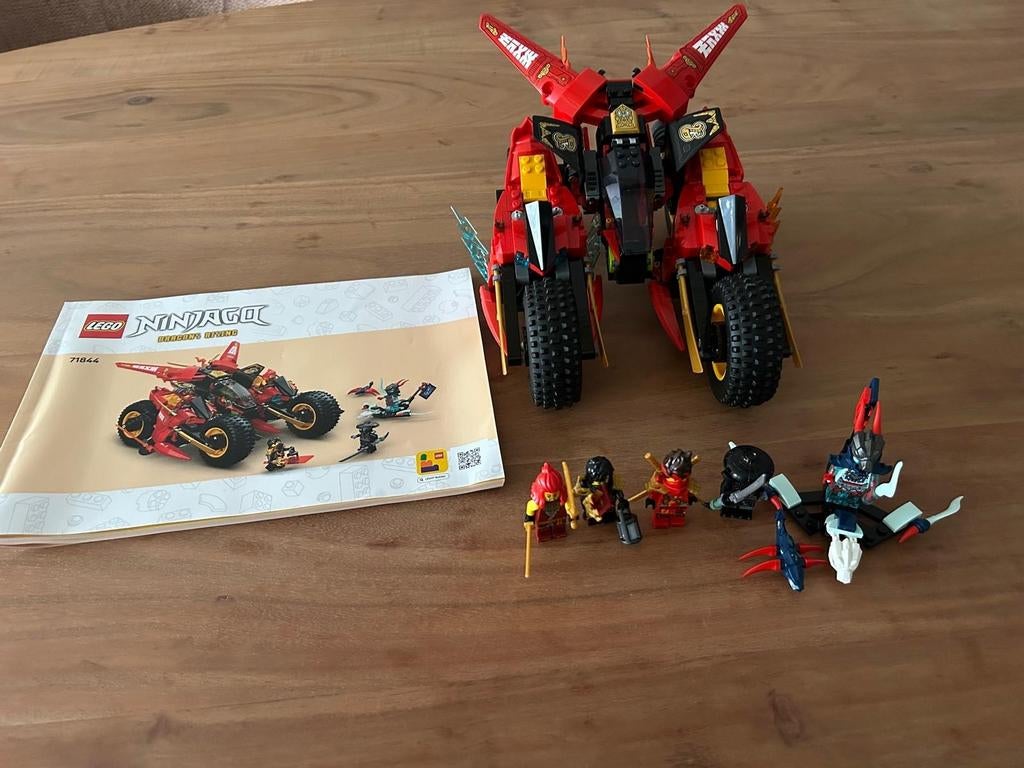 Lego Ninjago 71844 ninja strijdvoertuig, Ophalen, Zo goed als nieuw