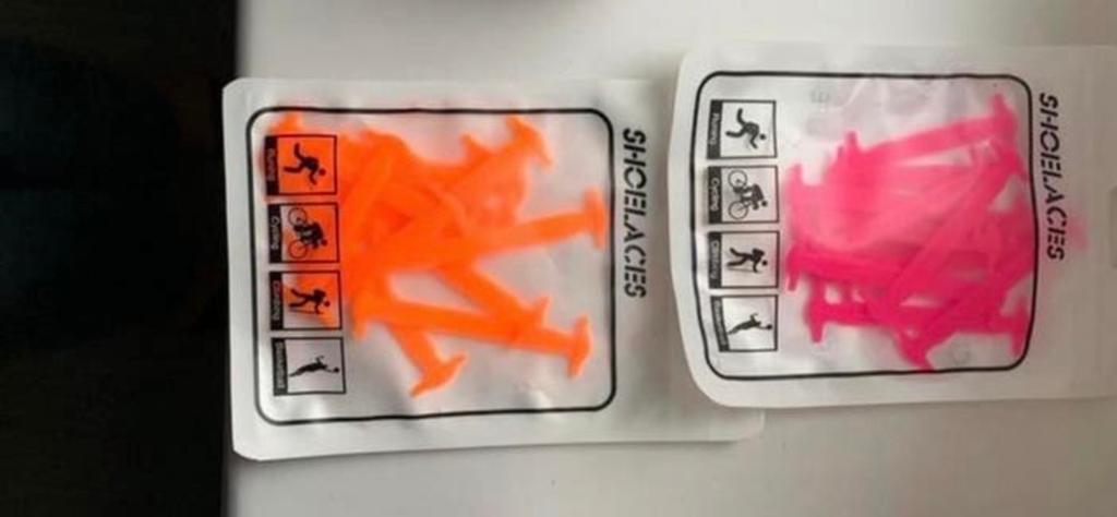 Neon Oranje & Roze Schoenveters - Unieke Look!, Ophalen of Verzenden, Nieuw