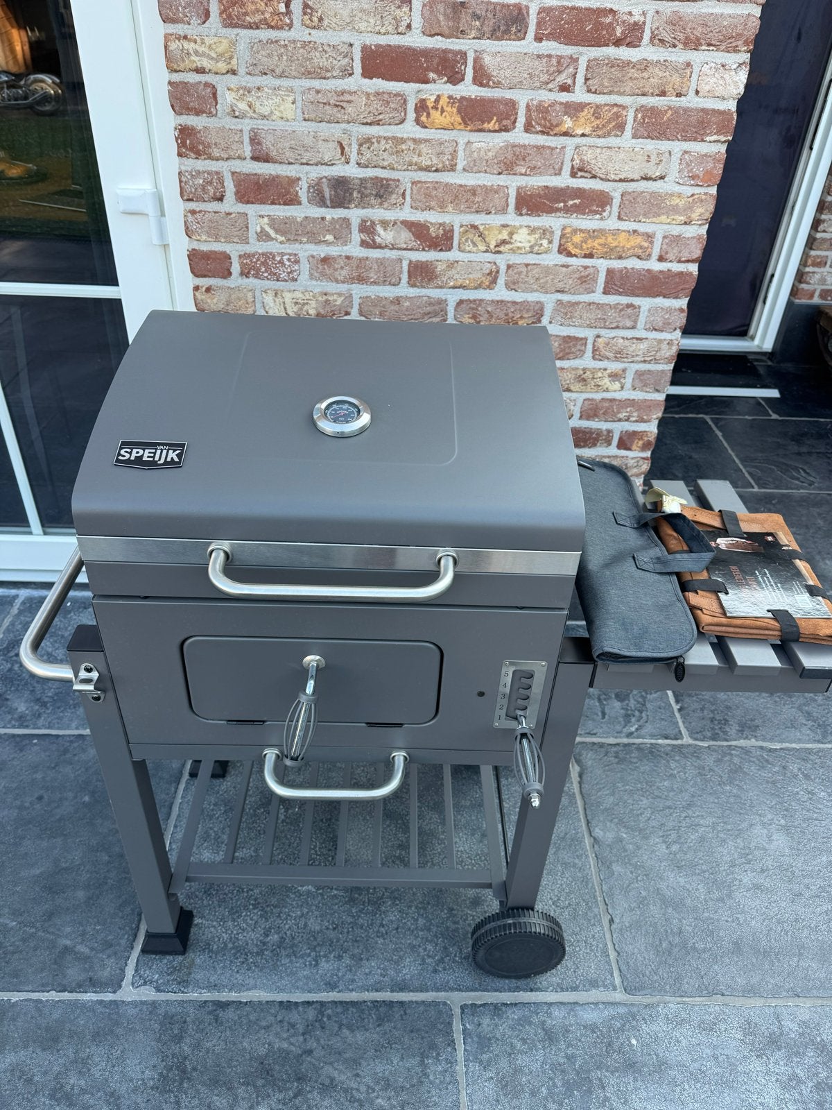 Van Speijk Luxe Houtskoolbarbecue - NIEUW - incl. accessoire, Ophalen, Nieuw, Met accessoires