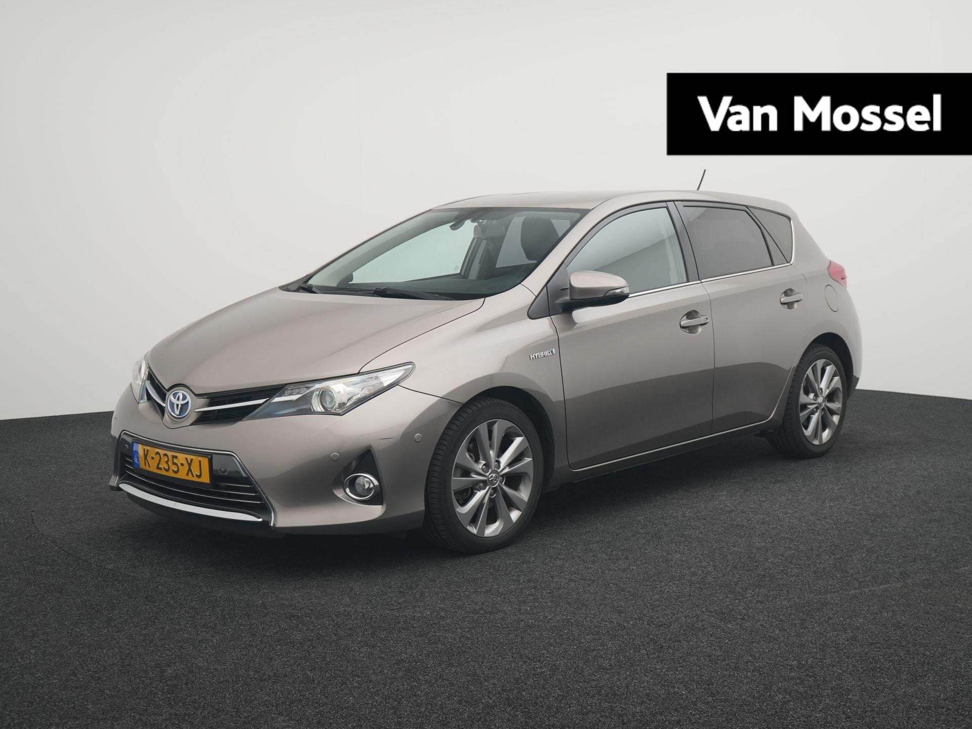 Toyota Auris 1.8 Hybrid Executive, Auto's, 136 pk, Gebruikt, 4 cilinders, Leder en Stof