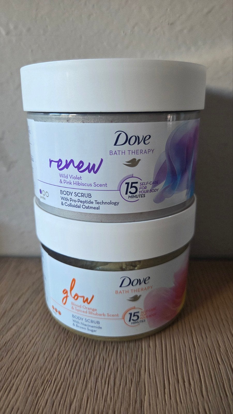 Dove Bath Therapy Body Scrub, Ophalen of Verzenden, Nieuw, Bad & Douche