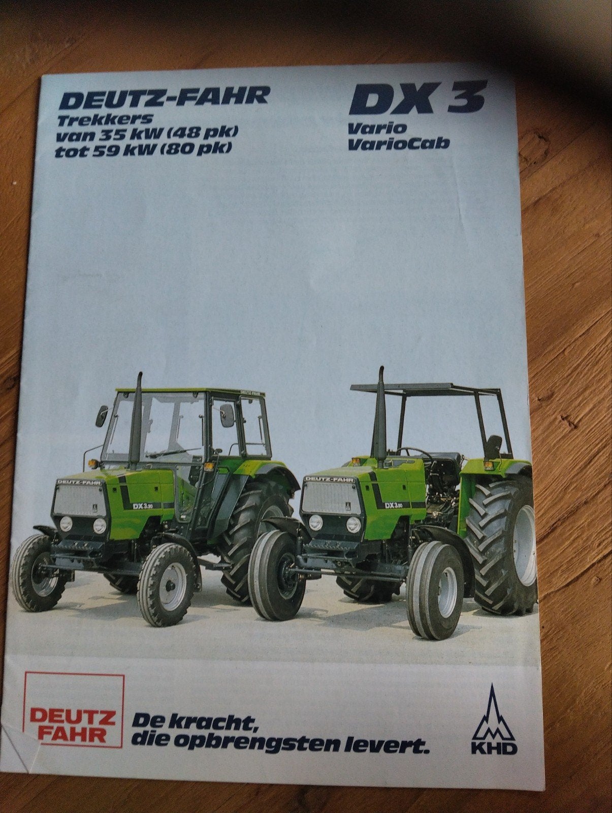 Deutz Fahr DX3 trekker folder, Ophalen of Verzenden