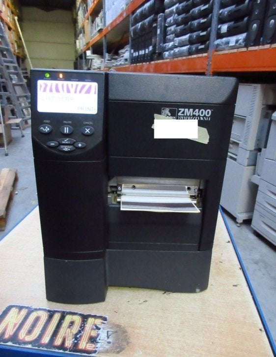 Zebra ZM400 Thermische Barcode Label Printer USB NETWERK POS, Niet ingevuld, Gebruikt, Niet ingevuld, Ophalen of Verzenden