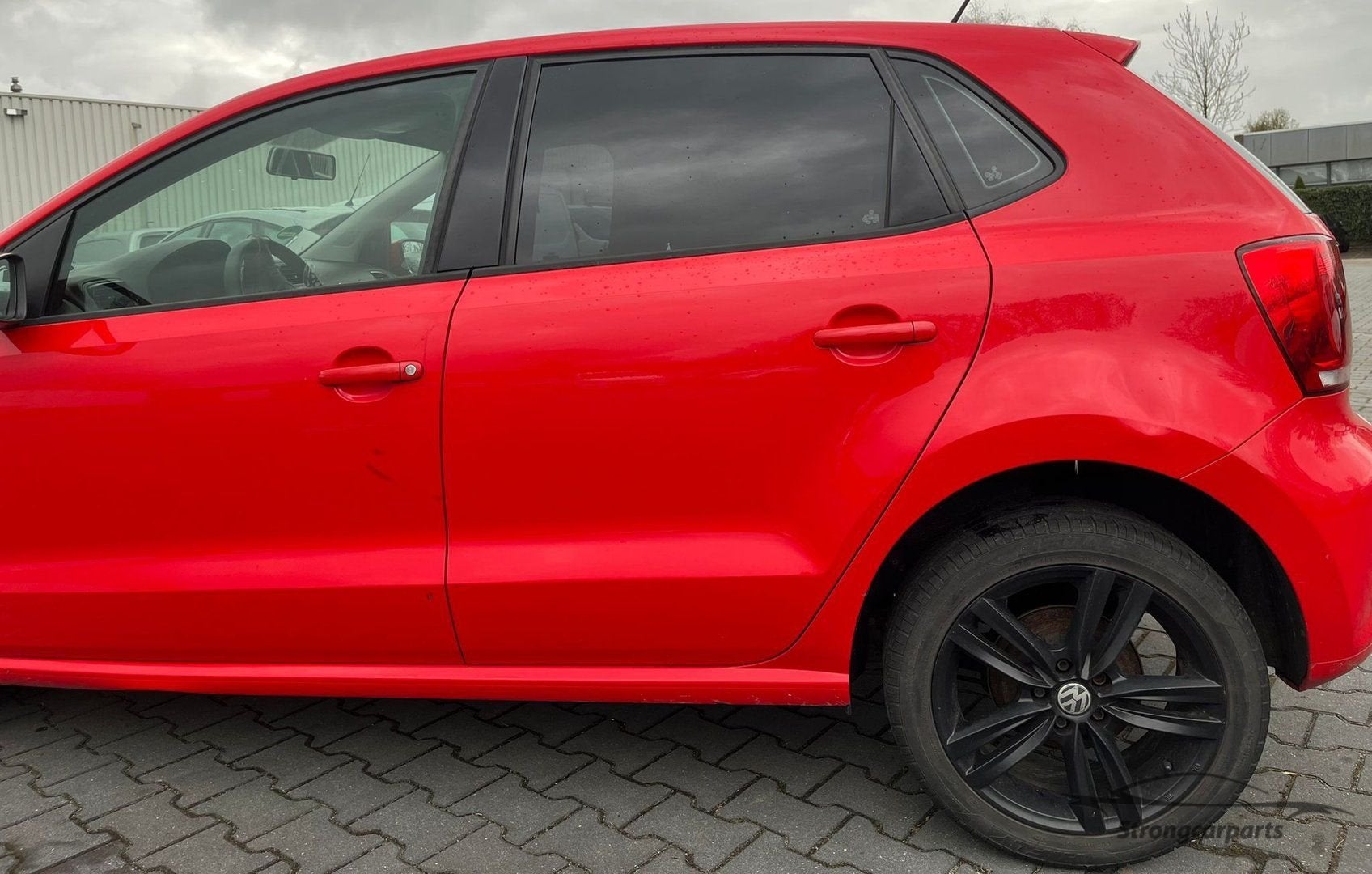 Deur Portier VW Polo 6R 6C links achter in goede staat LP3G, Auto-onderdelen, Gebruikt, -, -, Ophalen of Verzenden